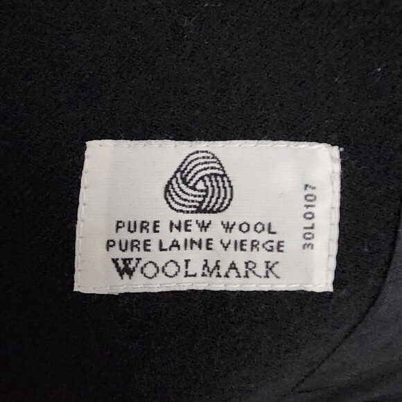 Vintage Friction Wool Button Up Light Jacket Blazer Size S/M - Picture 11 of 12